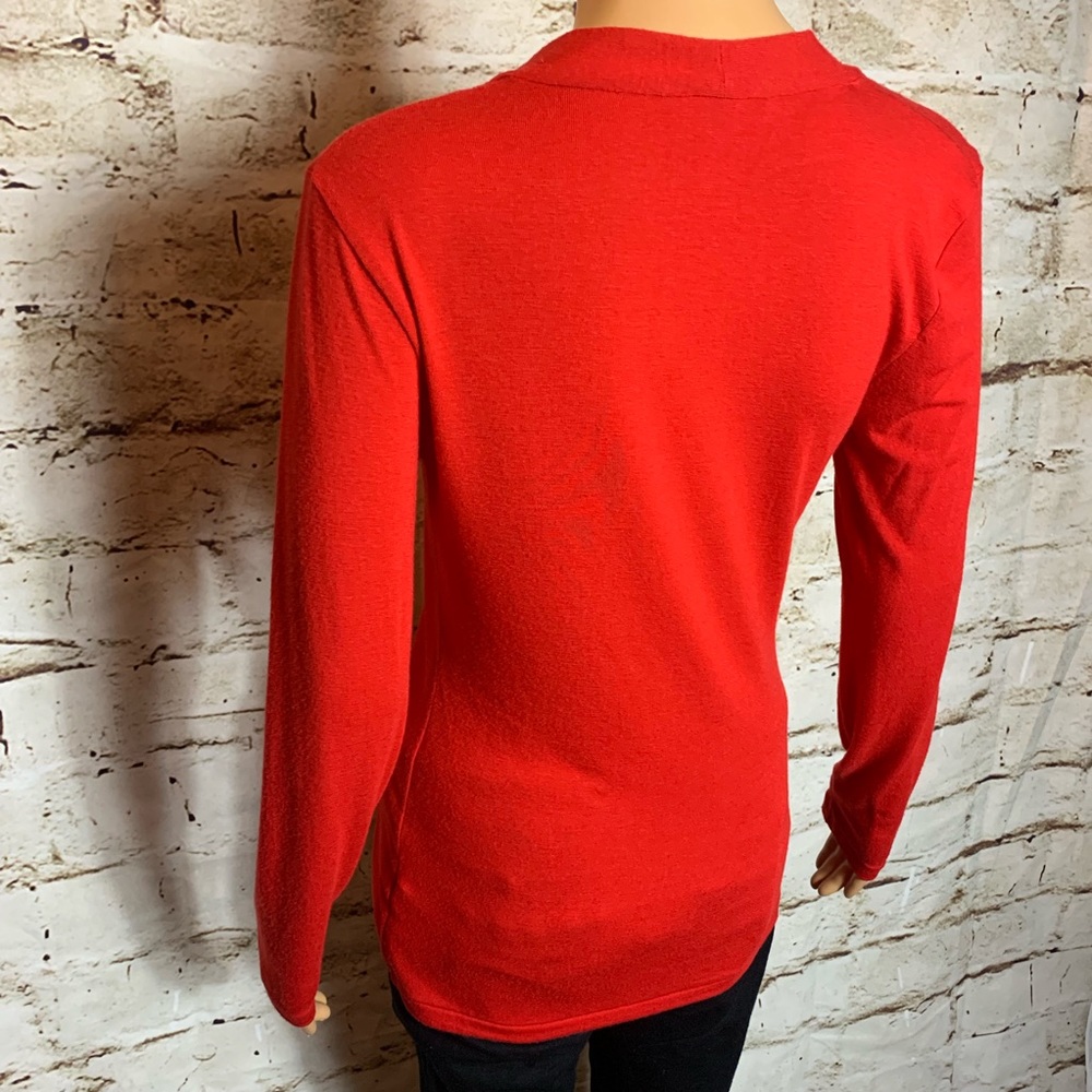 Banana Republic V-Neck Long Sleeve Shirt - Picture 4 of 6